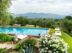 Luxury 7 bedroom holiday villa with private pool in Tuscany Italy (PV1534-2)