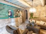 Luxury 7 bedroom holiday villa with private pool in Tuscany Italy (PV1534-2)