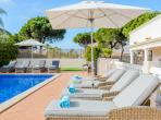 Luxury 4 bedroom holiday villa with private pool in Algarve Portugal (PV3020)