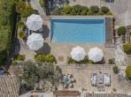 Luxury 4 bedroom holiday villa with private pool in Cote d'Azur France (PV3026)