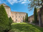 Magnificent XVIth century château. Saltwater pool. Walking distance to shops etc. 6 bedrooms to sleep 12 guests (UZES118GN)