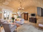 Magnificent XVIth century château. Saltwater pool. Walking distance to shops etc. 6 bedrooms to sleep 12 guests (UZES118GN)