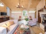Magnificent XVIth century château. Saltwater pool. Walking distance to shops etc. 6 bedrooms to sleep 12 guests (UZES118GN)