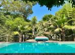 Contemporary villa with exotic garden, pool and jacuzzi. 5 bedrooms to sleep 11 (MONT194GN)