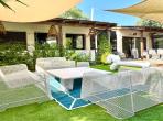 Contemporary villa with exotic garden, pool and jacuzzi. 5 bedrooms to sleep 11 (MONT194GN)