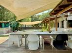 Contemporary villa with exotic garden, pool and jacuzzi. 5 bedrooms to sleep 11 (MONT194GN)