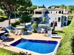 Luxury 4 bedroom holiday villa with private pool in Algarve Portugal (PV1154)