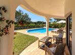 Luxury 4 bedroom holiday villa with private pool in Algarve Portugal (PV3035)