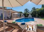 Luxury 5 bedroom holiday villa with private pool in Algarve Portugal (PV3038)